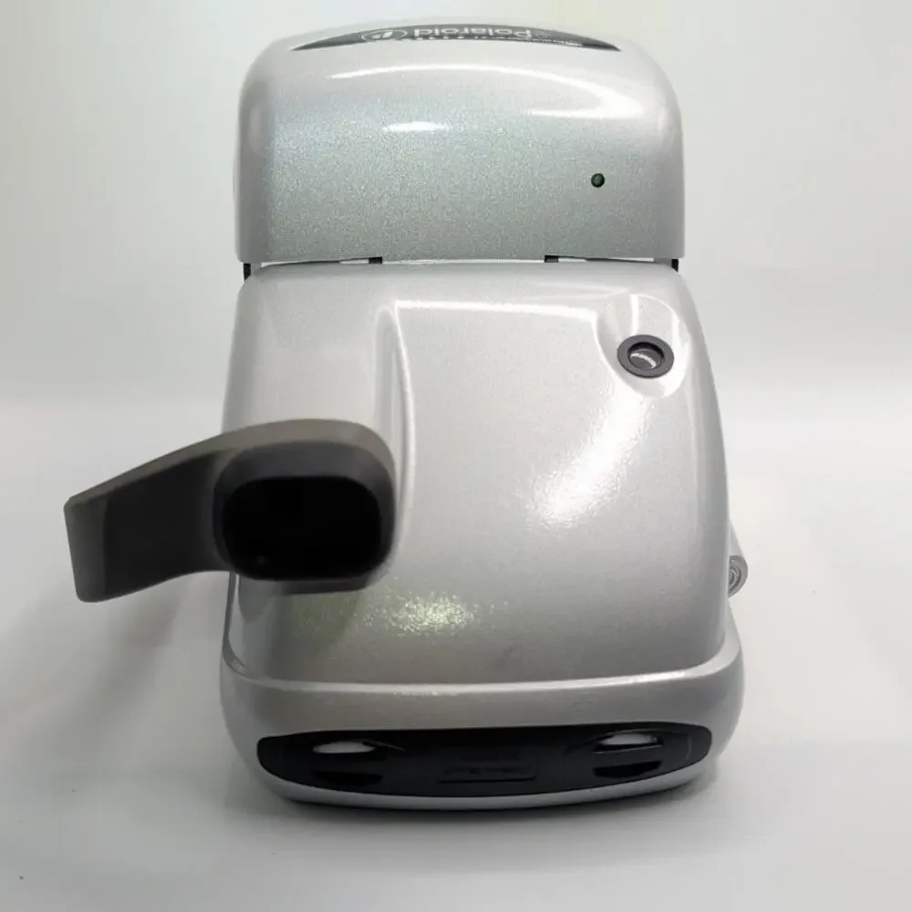 Polaroid P600 Instant Film Camera Silver With Box, Instructions